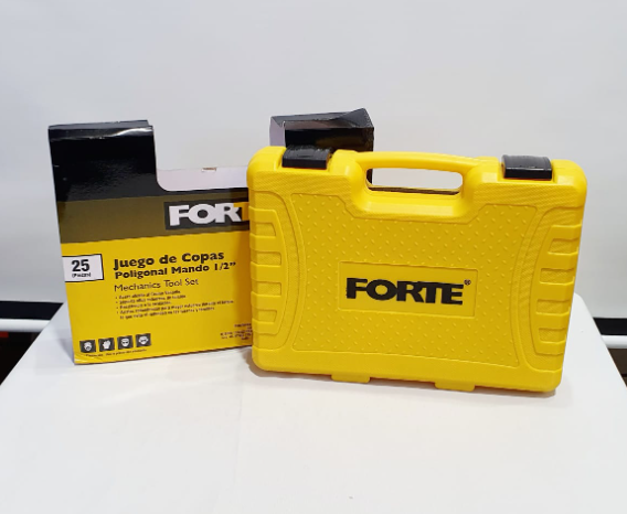 FORTE JUEGO DE COPAS POLIGONAL DE 1/2" - 8435