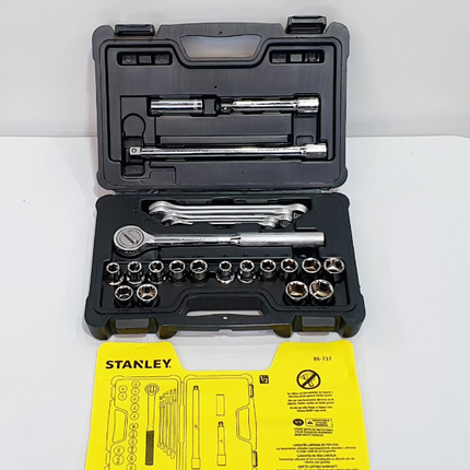 STANLEY JUEGO DE COPAS MANDO 1/2" - 86-737