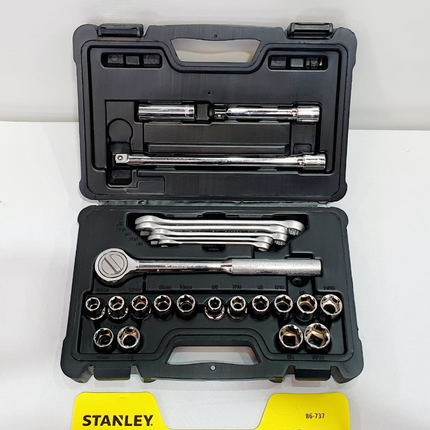STANLEY JUEGO DE COPAS MANDO 1/2" - 86-737