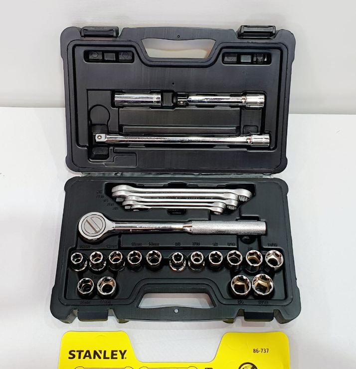 STANLEY JUEGO DE COPAS MANDO 1/2" - 86-737