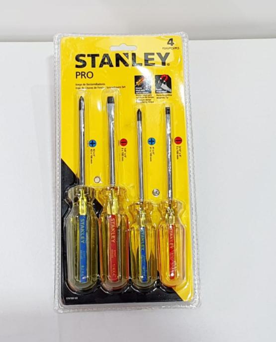 STANLEY JUEGO DE DESTORNILLADORES PRO DE 4 PIEZAS - STHT69169