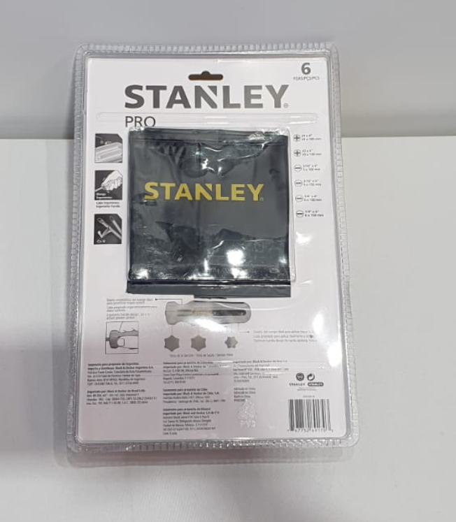 STANLEY JUEGO DE DESTORNILLADORES PRO 6 PIEZAS - STHT69170