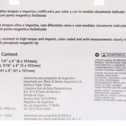 STANLEY JUEGO DE DESTORNILLADORES PRO 6 PIEZAS - STHT69170