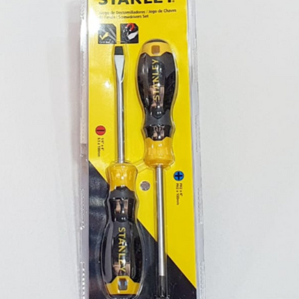 STANLEY JUEGO DE DESTORNILLADORES BASIC DE 2 PIEZAS - STMT66670-849