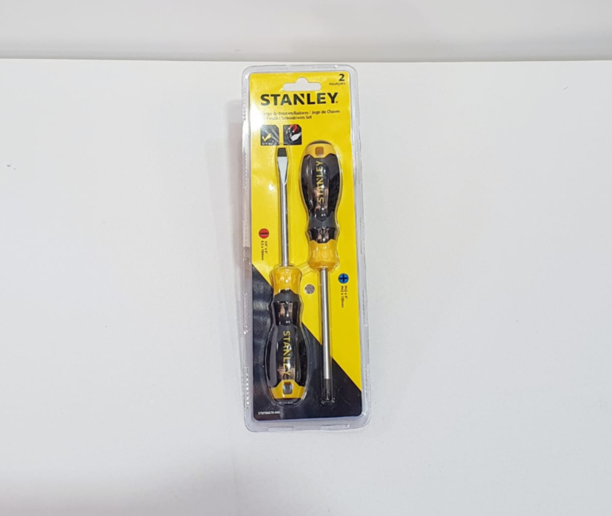 STANLEY JUEGO DE DESTORNILLADORES BASIC DE 2 PIEZAS - STMT66670-849