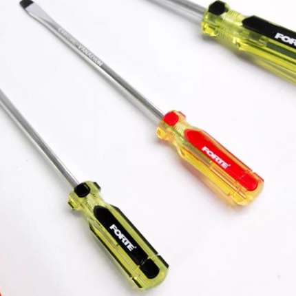 FORTE JUEGO DE DESTORNILLADORES DE 6 PIEZAS CON MANGO PVC - 719