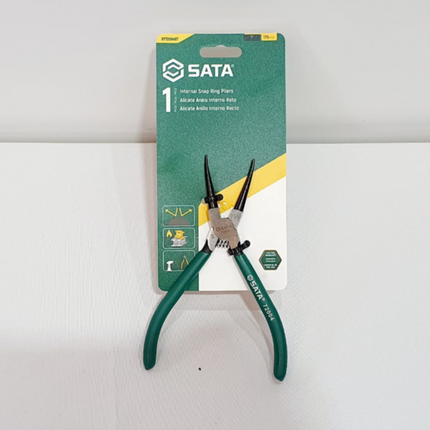 SATA ALICATE PARA ANILLOS DE PRESION INTERIOR RECTO 7" - ST72004ST