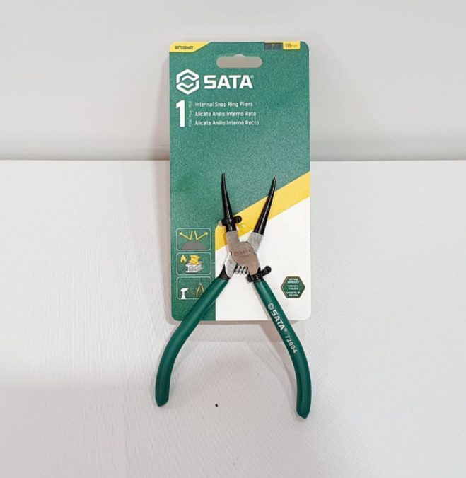 SATA ALICATE PARA ANILLOS DE PRESION INTERIOR RECTO 7" - ST72004ST