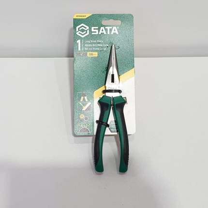 SATA ALICATE PUNTA LARGA 8" - ST70102AST