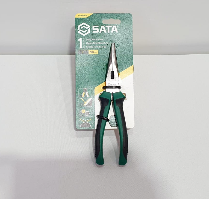 SATA ALICATE PUNTA LARGA 8" - ST70102AST