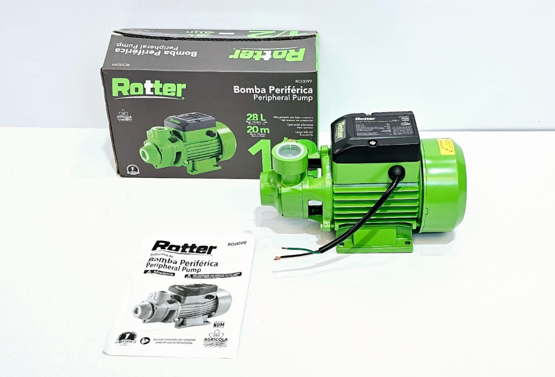 ROTTER BOMBA PERIFERICA 1/2 HP - RO0099