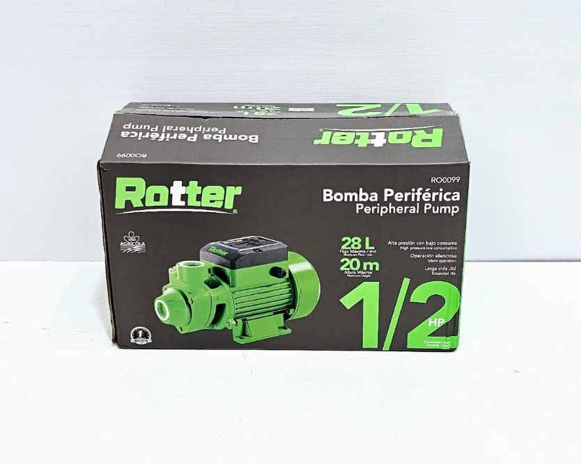 ROTTER BOMBA PERIFERICA 1/2 HP - RO0099