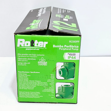 ROTTER BOMBA PERIFERICA 1/2 HP - RO0099