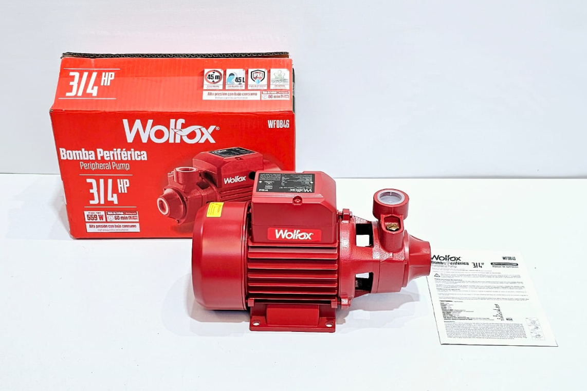 WOLFOX BOMBA PERIFERICA 3/4 HP - WF0846