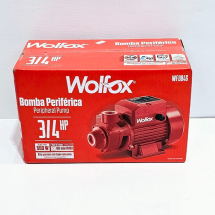 WOLFOX BOMBA PERIFERICA 3/4 HP - WF0846