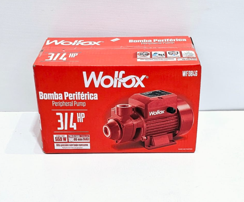 WOLFOX BOMBA PERIFERICA 3/4 HP - WF0846