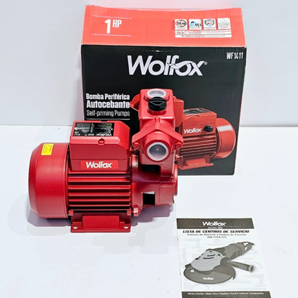 WOLFOX BOMBA PERIFERICA AUTOCEBANTE 1HP - WF1411
