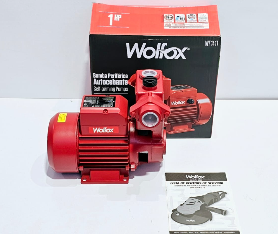 WOLFOX BOMBA PERIFERICA AUTOCEBANTE 1HP