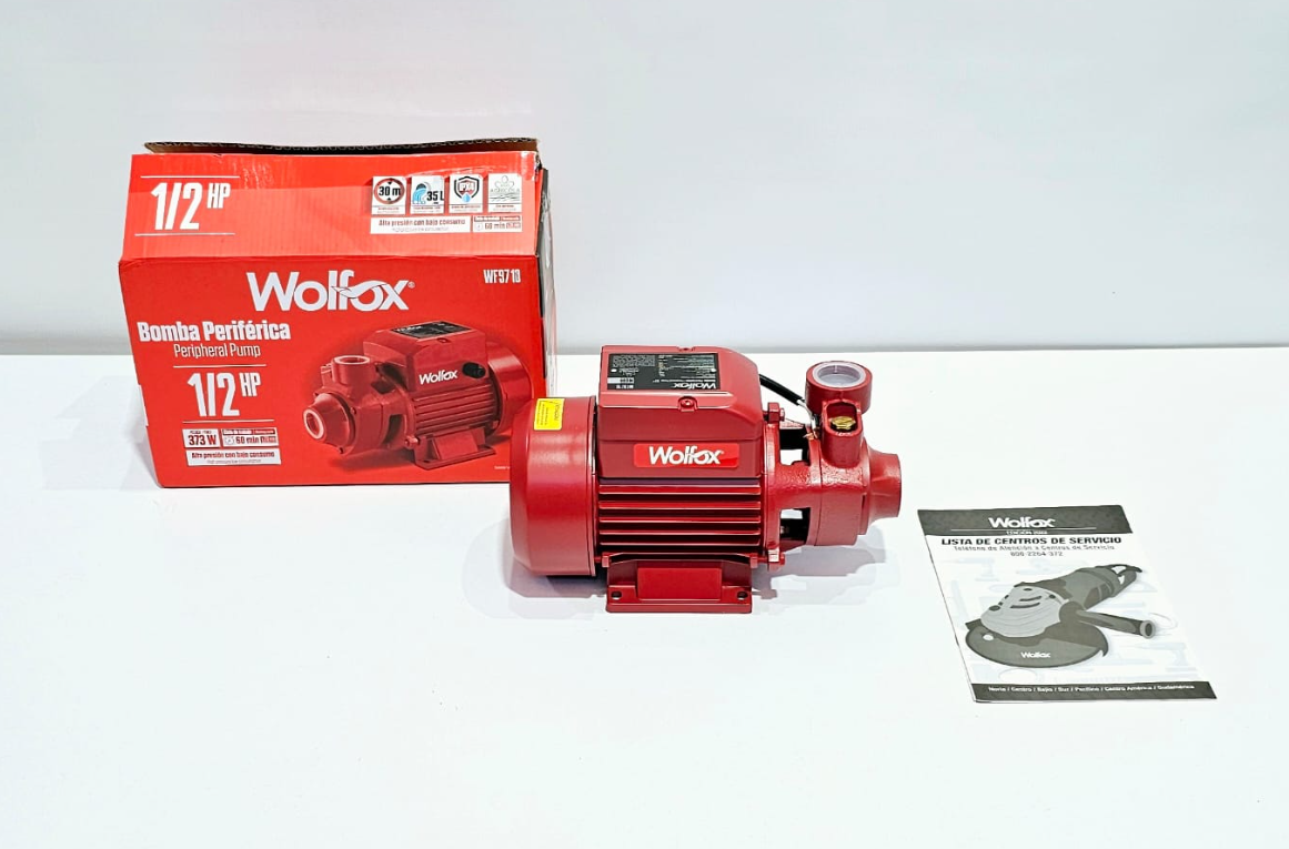 WOLFOX BOMBA PERIFERICA 1/2" HP