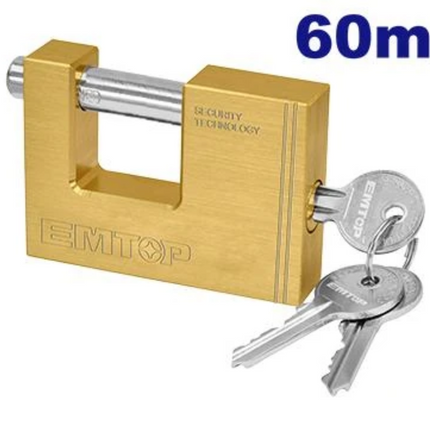 EMTOP CANDADO JUMBO 60MM EPDKH6001