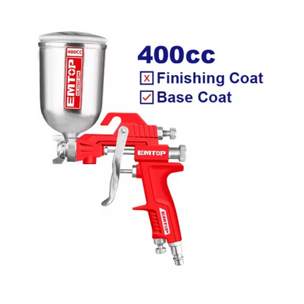 EMTOP PISTOLA PARA PINTAR 1.5MM 400CC EASG04012