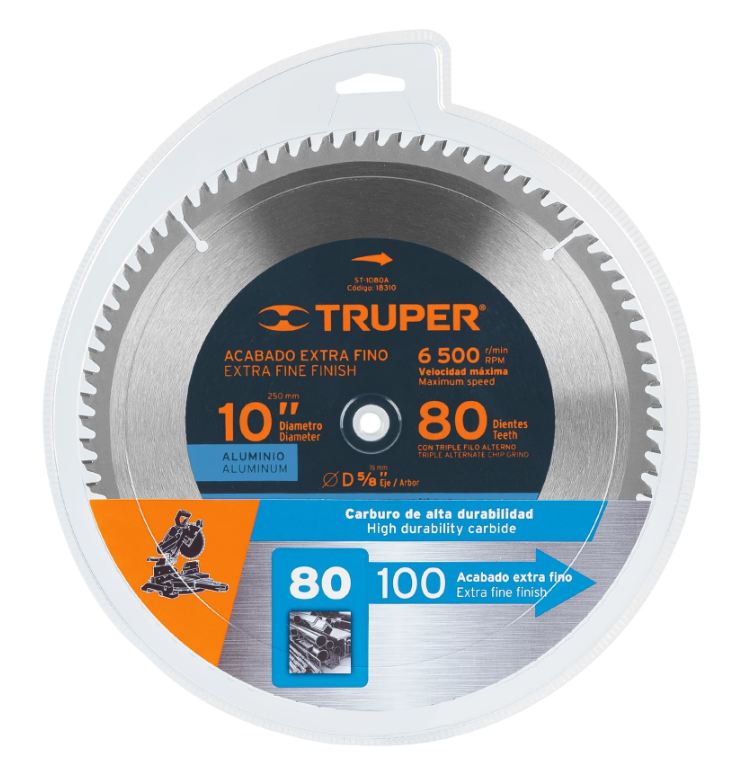 TRUPER SIERRA CIRCULAR DE 254 MM 10" ST-1080A 18310