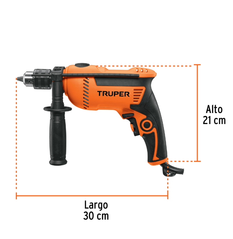 TRUPER ROTOMARTILLO PROFESIONAL 1/2 ROTO-1/2A8 06-2020 14658