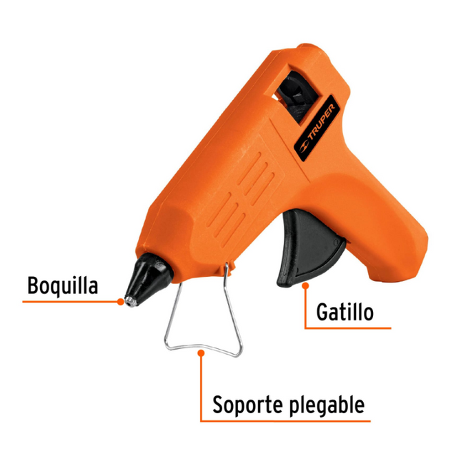 TRUPER PISTOLA ELECTRICA PARA SILICON 25W 17536