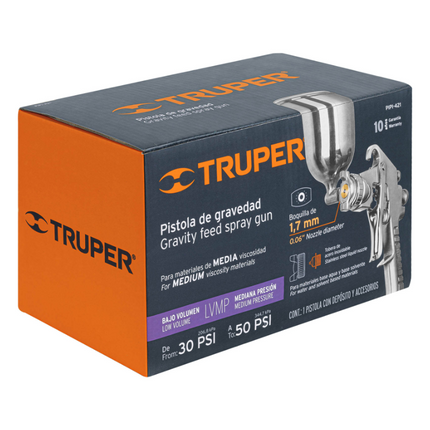 TRUPER PISTOLA DE GRAVEDAD PIPI-421 13061