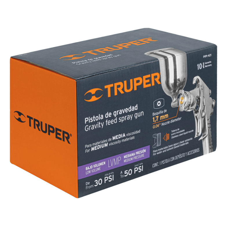 TRUPER PISTOLA DE GRAVEDAD PIPI-421 13061