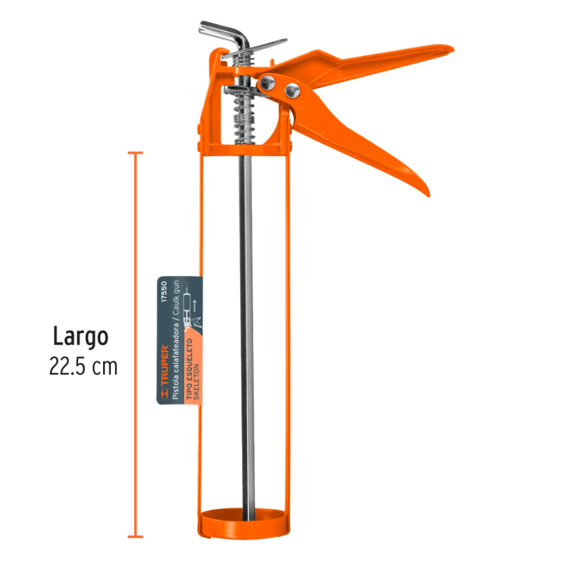 TRUPER PISTOLA CALAFATEADORA ESQUELETO 17550