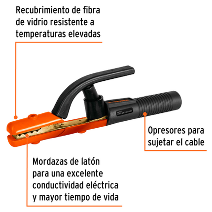 TRUPER PINZA PORTA-ELECTRODO 500 A - 14233
