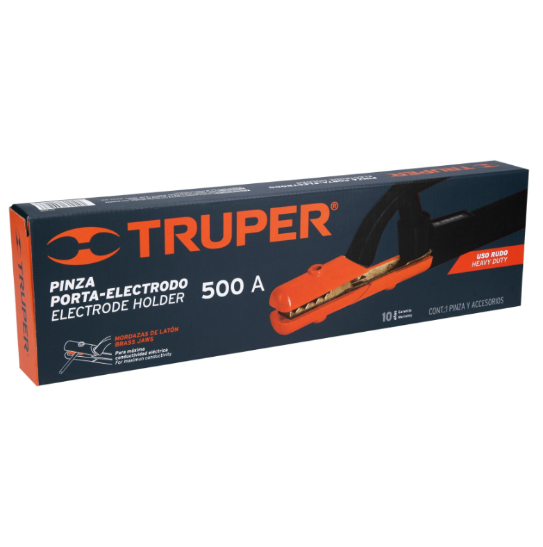 TRUPER PINZA PORTA-ELECTRODO 500 A - 14233