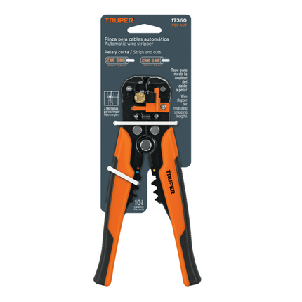 TRUPER PINZA PELA CABLES AUTOMATICA 8" PEC-AUT 17360