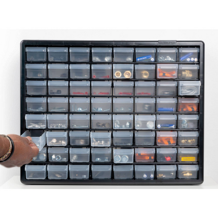 TRUPER ORGANIZADOR 64 GAVETAS 10895