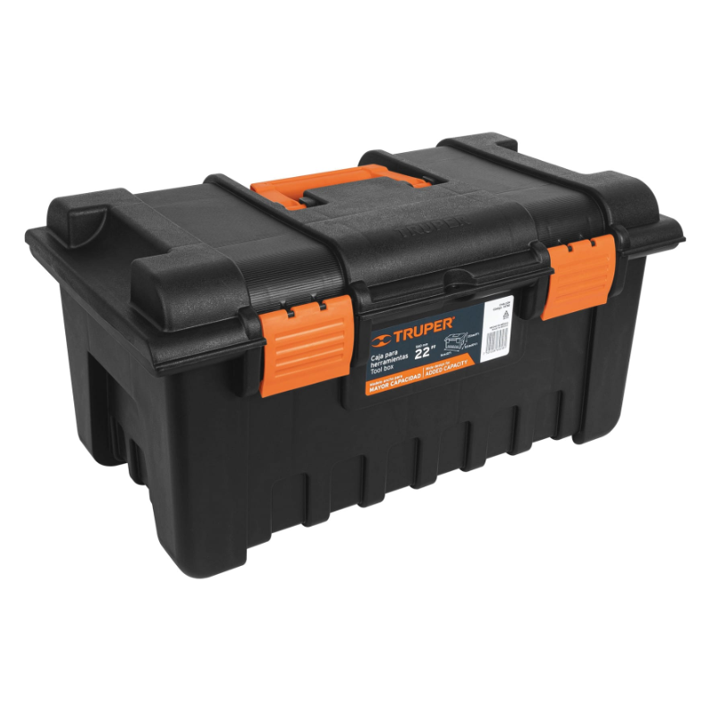 TRUPER NARANJA CAJA PARA HERRAMIENTAS 22" CHA-22N