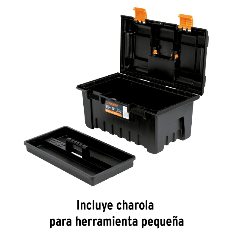 TRUPER NARANJA CAJA PARA HERRAMIENTAS 22" CHA-22N