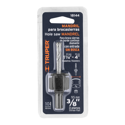 TRUPER MANDRIL PARA BROCASIERRAS 1.1/4 - 4" 18144