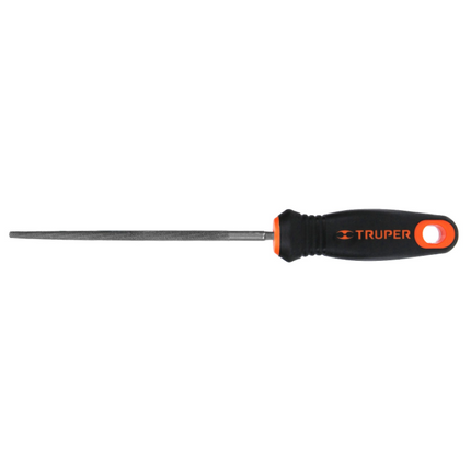 TRUPER LIMA REDONDA BASTARDA CON MANGO 6" 15315