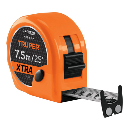 TRUPER FLEXOMETRO 7.5 MTS XTRA 15025