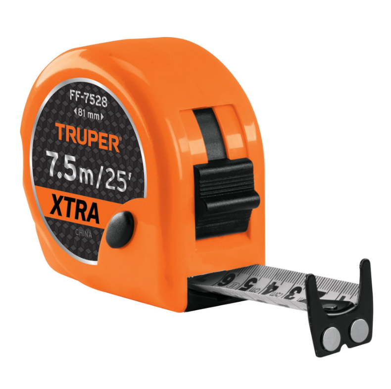 TRUPER FLEXOMETRO 7.5 MTS XTRA 15025