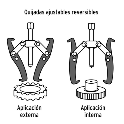 TRUPER EXTRACTOR DE POLEAS DE 3 QUIJADAS 14500