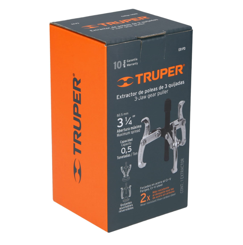 TRUPER EXTRACTOR DE POLEAS DE 3 QUIJADAS 14500