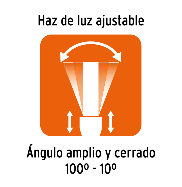 TRUPER EXPERT LINTERNA DE ALUMINIO LED 500 LUMENES LIXR-2AA 16777