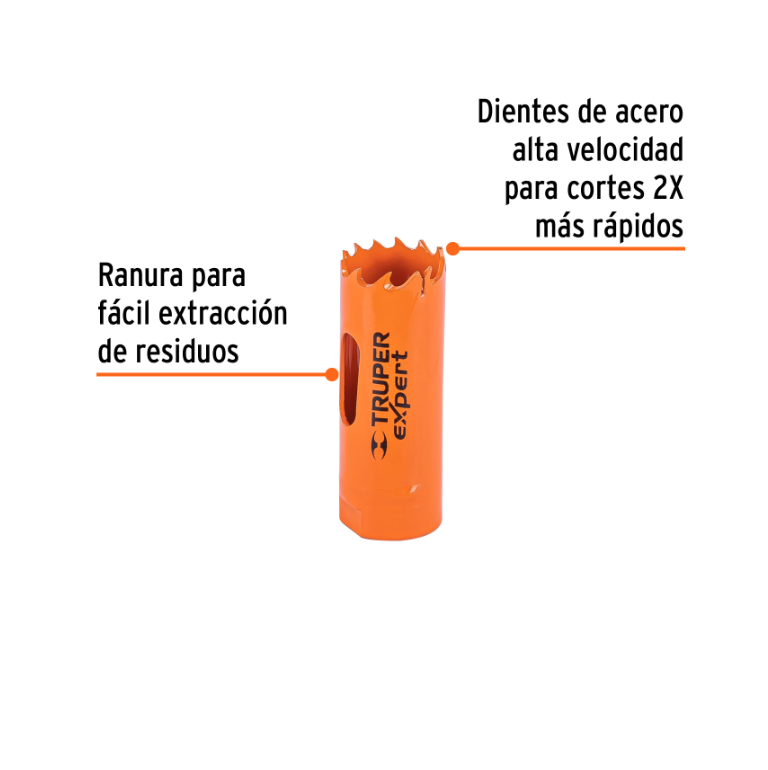 TRUPER EXPERT BROCA SIERRA BIMETALICA 7/8" 18087