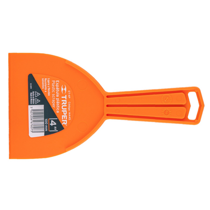 TRUPER ESPATULA PLASTICA CON MANGO 4" 14445