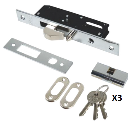 FLEXON PICO DE LORO CILINDRO OVALADO LLAVE - LLAVE 45MM DOBLE 6352