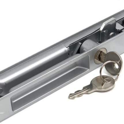 ITA CERRADURA DUMMY DOBLE CON LLAVE MATE C-1006-AL