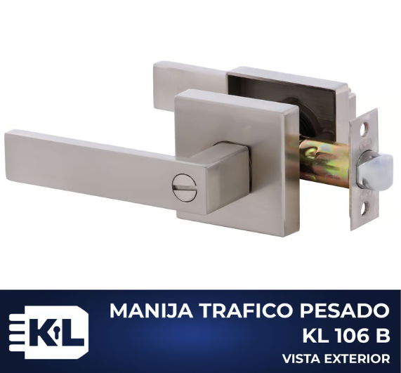 KL SEGURITY CERRADURA TUBULAR TRAFICO PESADO BAÑO KL 106 B