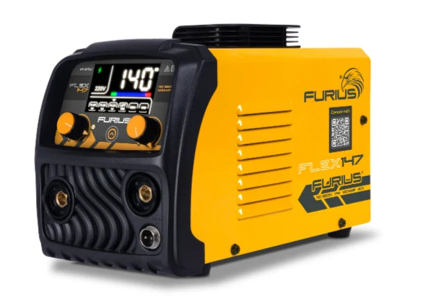 FURIUS SOLDADOR INVERSOR MULTIPROCESO FLUX 140A 110/220 FW147